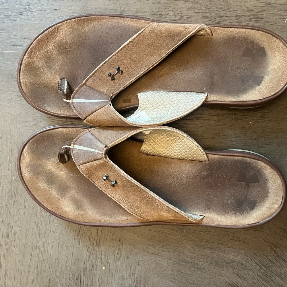 Under Armour Tan Sandals